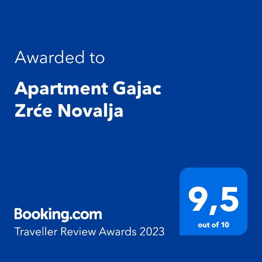 Apartment Gajac Zrce Novalja Eksteriør billede